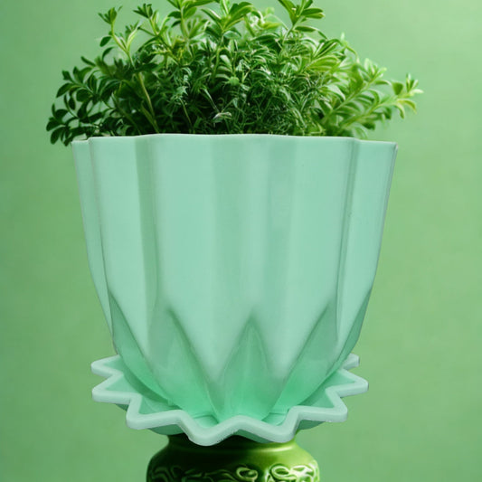 5-Inch Premium Pot with Tray – Stylish. Sturdy. Smart. The Grow Kart