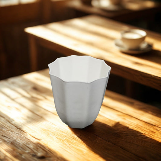 4-Inch Classic White Pot The Grow Kart