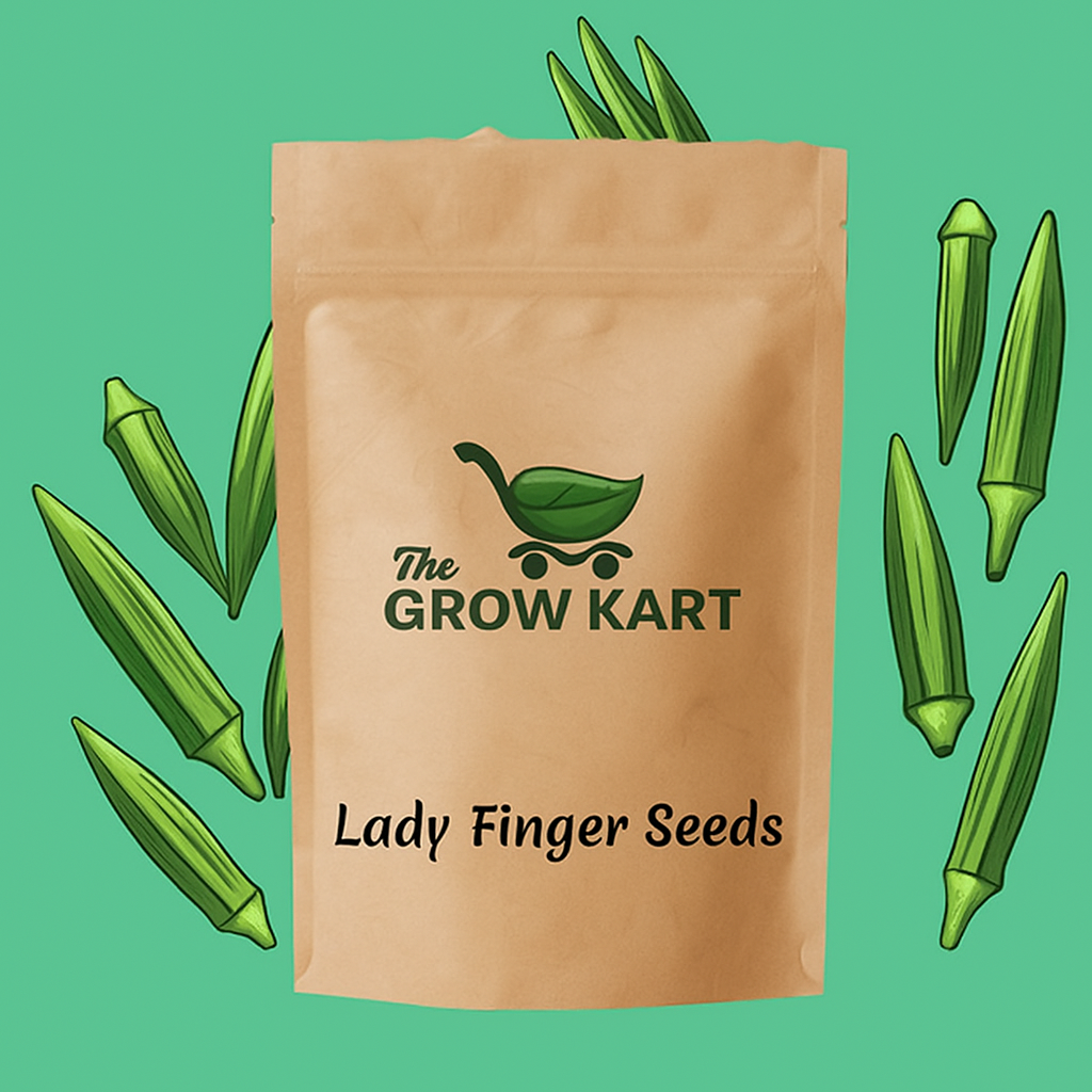 Lady Finger Seeds The Grow Kart