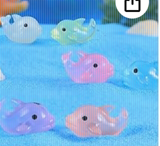 (Pack of 5) Cute Dolphins Miniatures