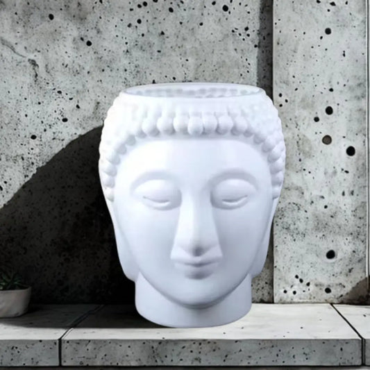 UV-Treated Buddha Flower Pots – Pack of 2 (Multicolor) The Grow Kart