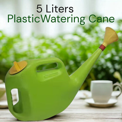 5-Litre Plastic Watering Can – Strong, Lightweight &amp; Ideal for All Types of Plants The Grow Kart