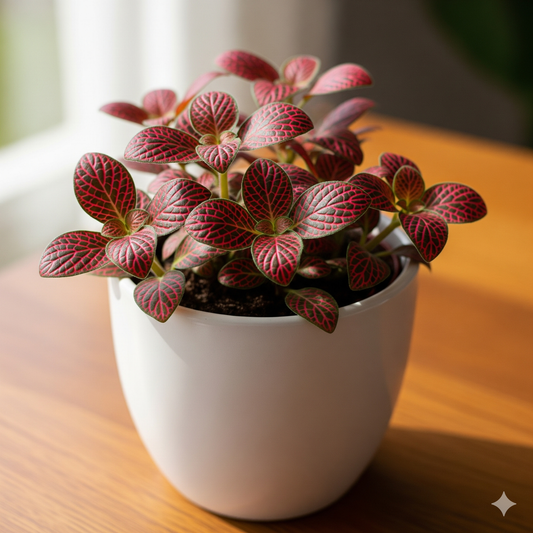 Fittonia Red Plant Sapling (1pc) The Grow Kart