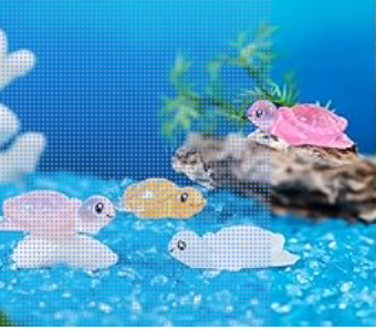 (Pack of 5) Cute Turtle Miniatures (Copy) The Grow Kart