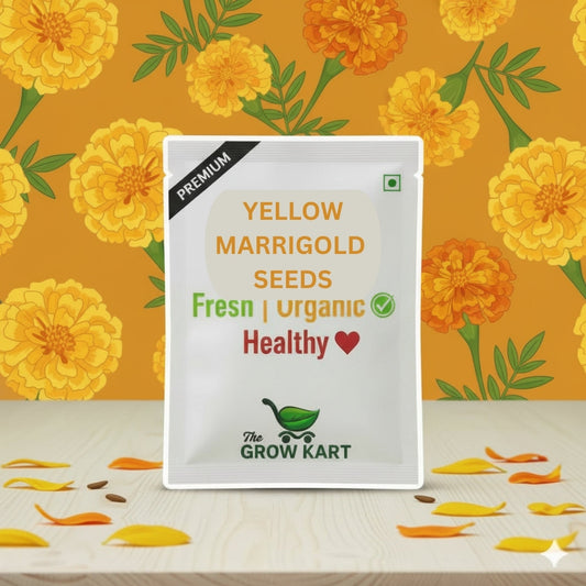 Yellow Marigold Seeds The Grow Kart
