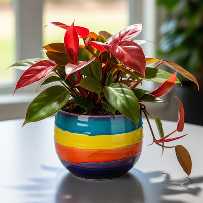 Philodendron Cherry Red plant Sapling (1pc) The Grow Kart